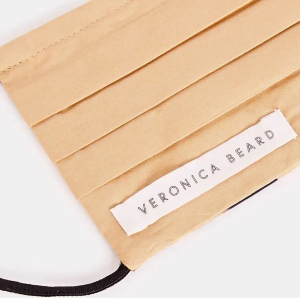 NWT! Veronica Beard Leopard Face Mask